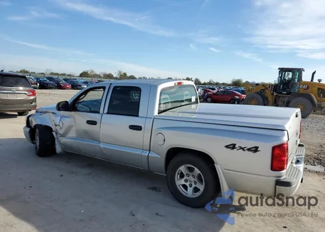 2006 Dodge Dakota Quad Slt from USA, damaged, VIN 1D7HW48N26S539859